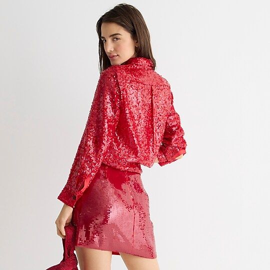 Sequin mini skirt | J.Crew US