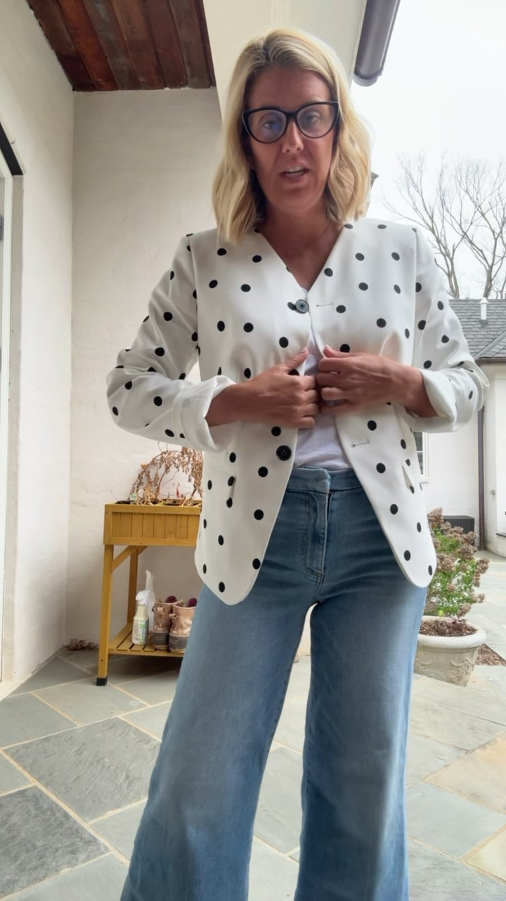 Work from home look…isn’t this blazer so cute? 
Blazer - small
Tee - xs
Jeans - 26P

#LTKdayinmylife #LTKWorkwear #LTKmomlife