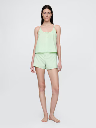 Poplin PJ Short Set | Gap (US)