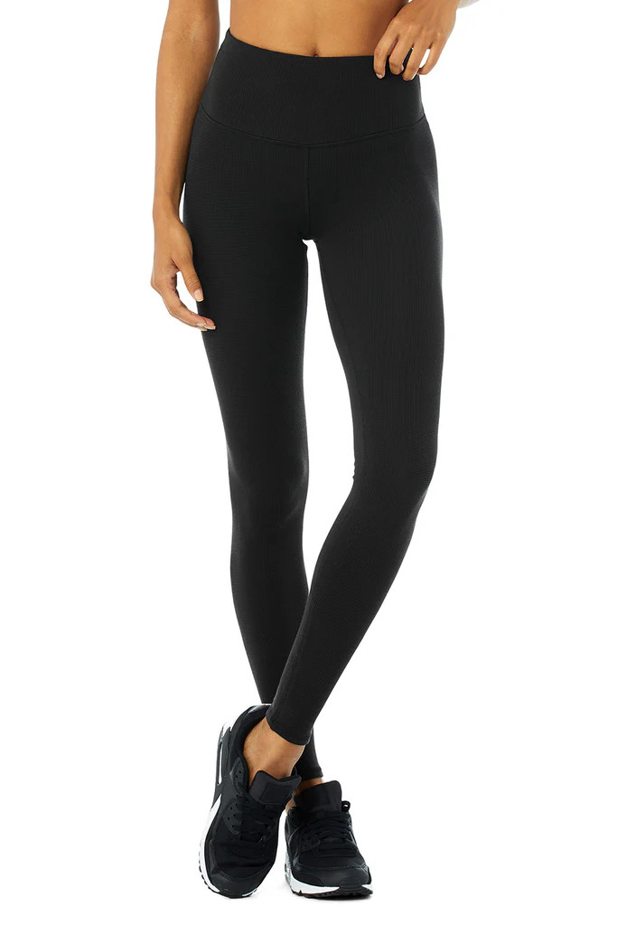 High-Waist Micro Waffle LowKey Legging | Alo Yoga (US)
