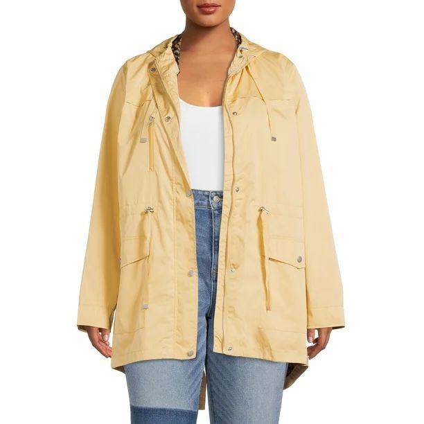Time and Tru Women's and Plus Lightweight Anorak Jacket | Walmart (US)