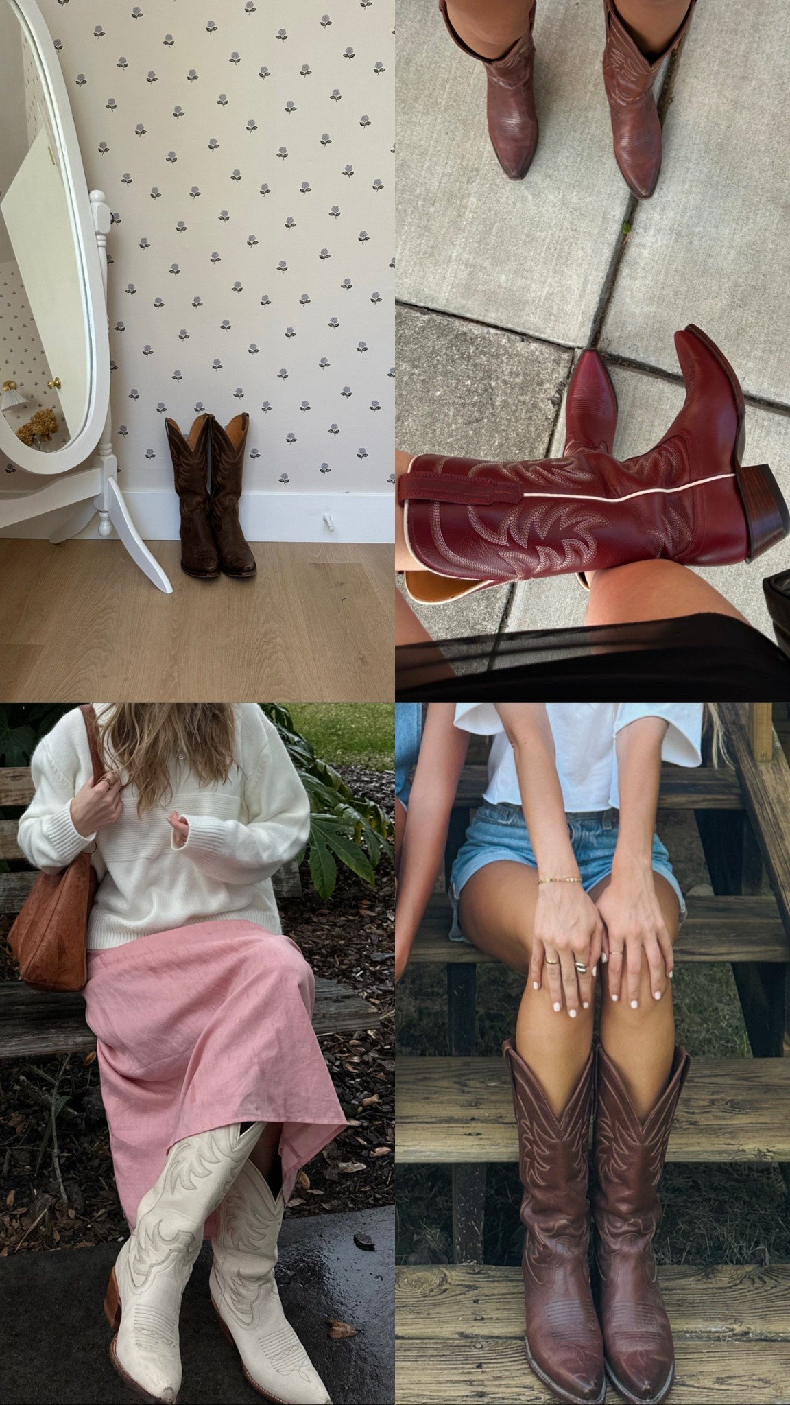 ALL MY FAV TECOVAS: secret exposed, they’re all the same style- the annie!!! i love all the different colors & the fit is just too perfect #tecovas #cowgirlboots 

#LTKShoeCrush