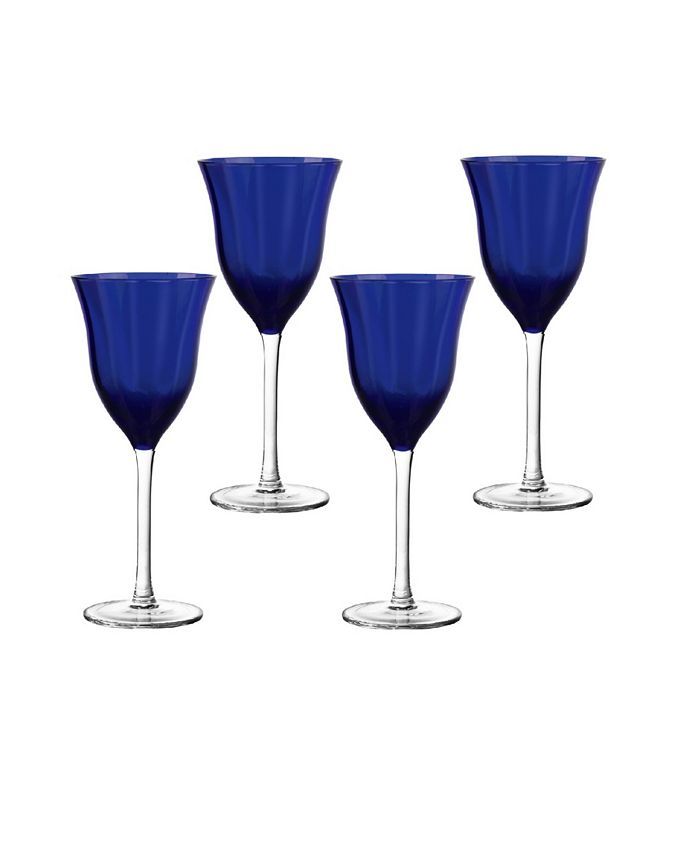 Qualia Glass Meridian Wine Glasses, Set Of 4 & Reviews - Glassware & Drinkware - Dining - Macy's | Macys (US)