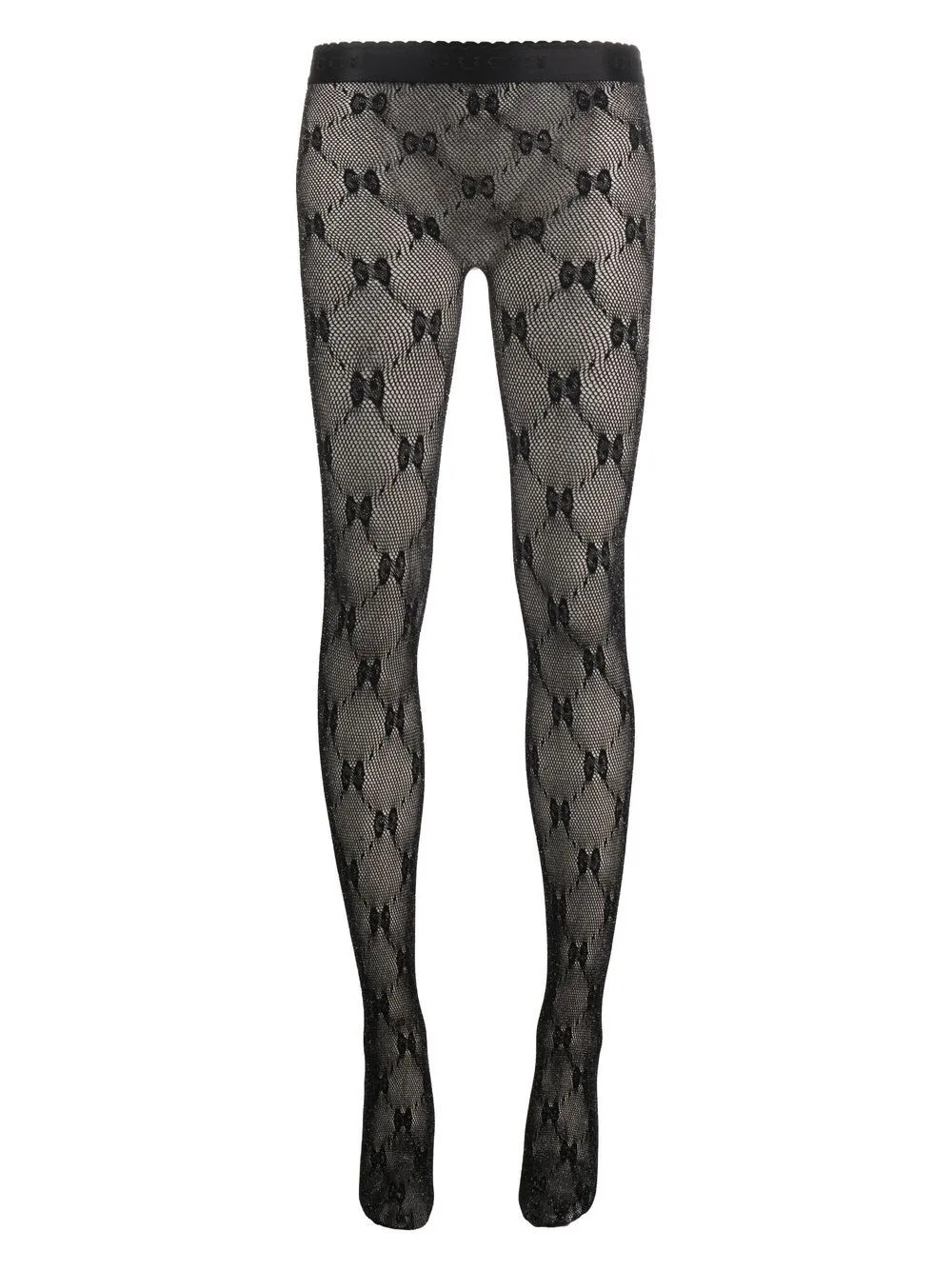 Lurex GG motif tights | Farfetch Global