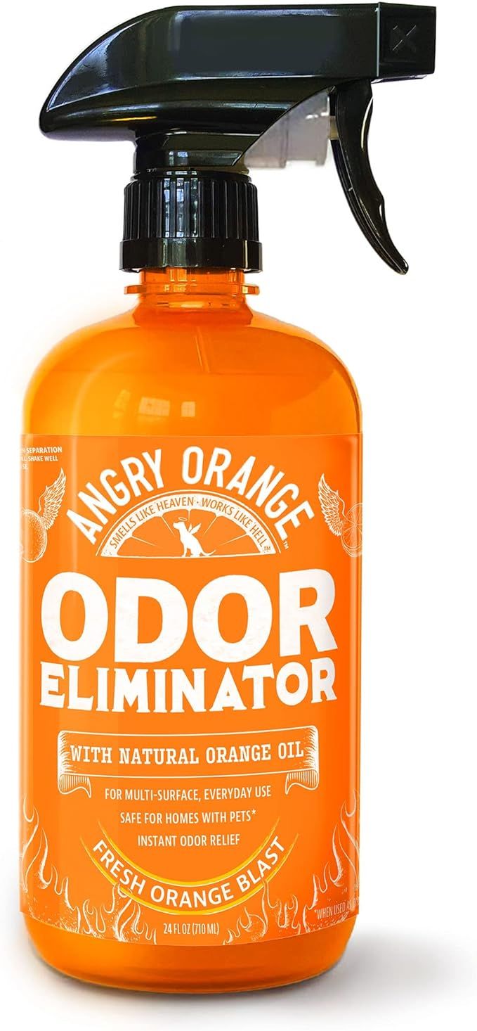 ANGRY ORANGE Pet Odor Eliminator for Strong Odor - Citrus Deodorizer for Dog or Cat Urine Smells ... | Amazon (US)