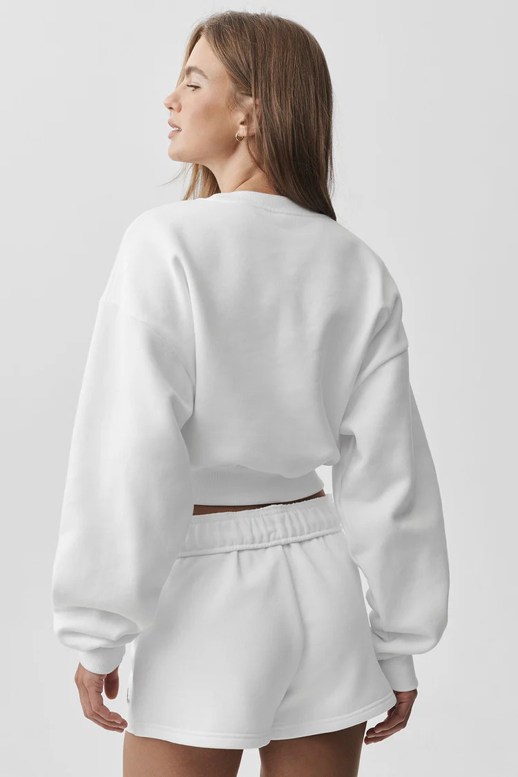 Cropped Accolade Crewneck | Alo Yoga (US)