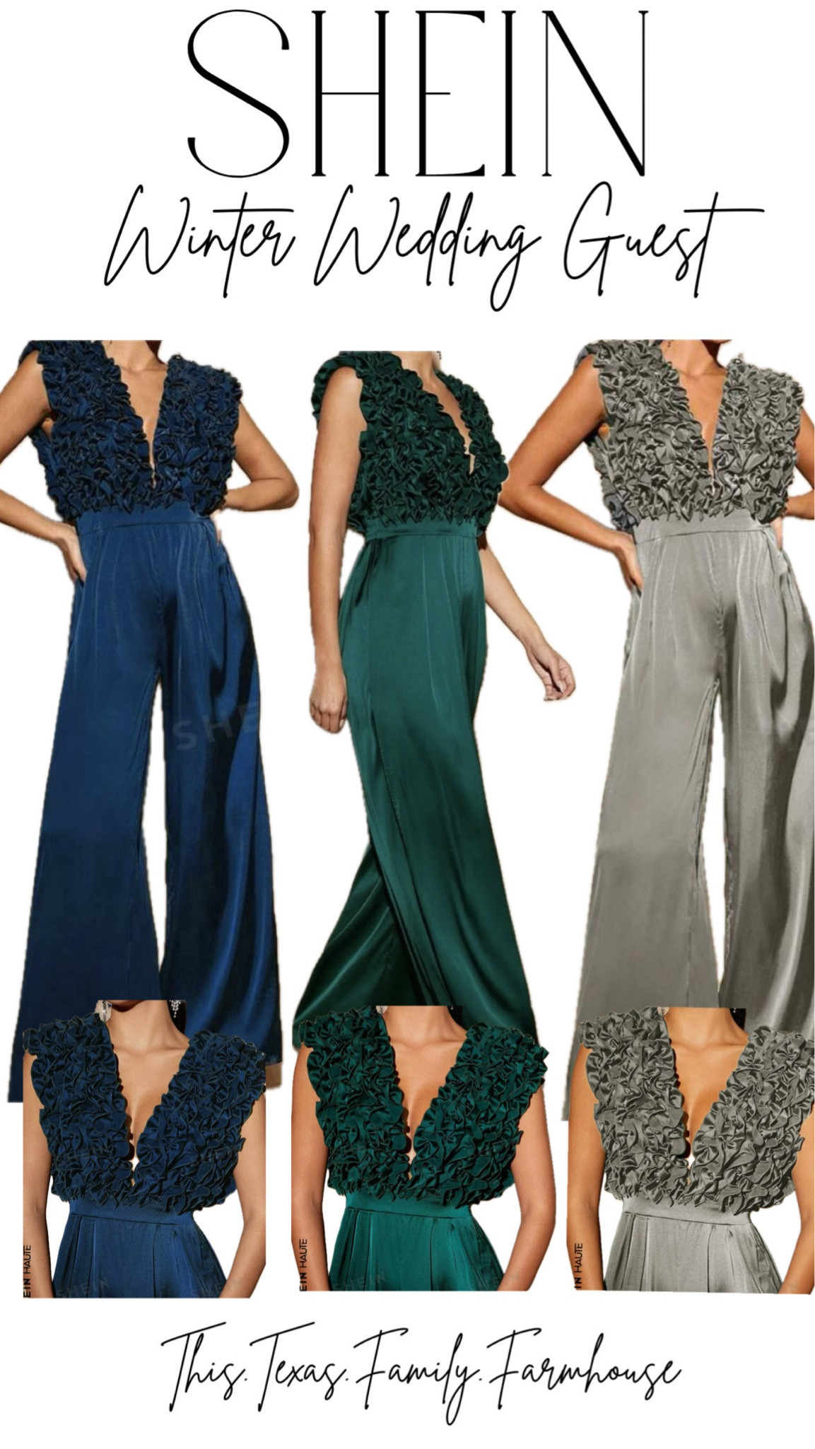 Romper | Winter Outfit | Wedding Guest | Winter Wedding | SHEIN

#LTKStyleTip #LTKFindsUnder50 #LTKWedding