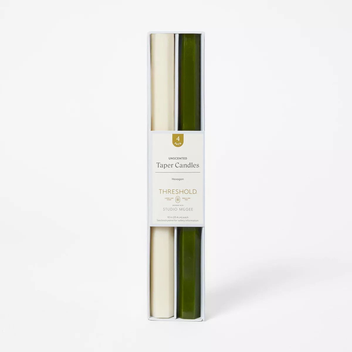 4pk Taper Set Hexagon - Threshold™ designed with Studio McGee | Target