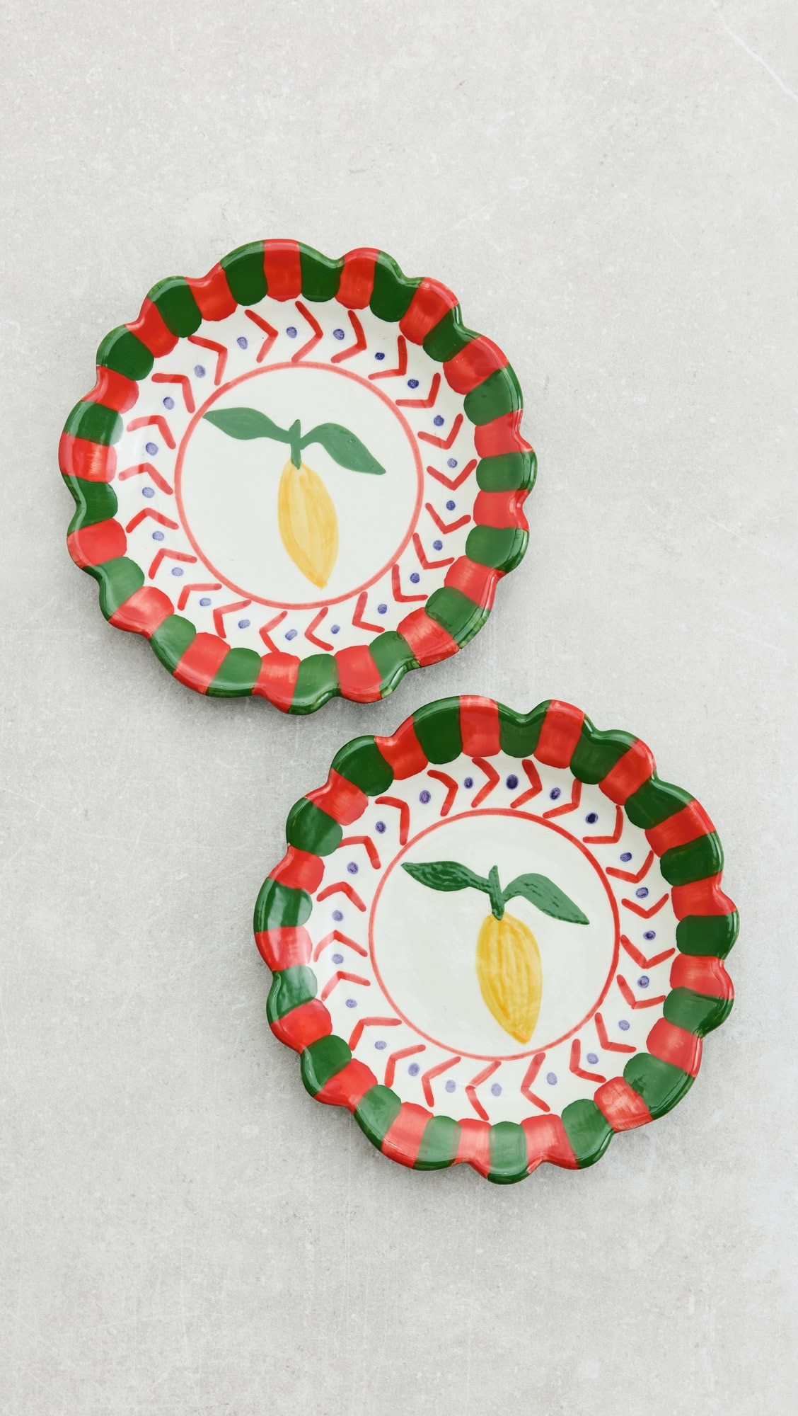 Etched Flower Dessert Plate Set of Two | Shopbop