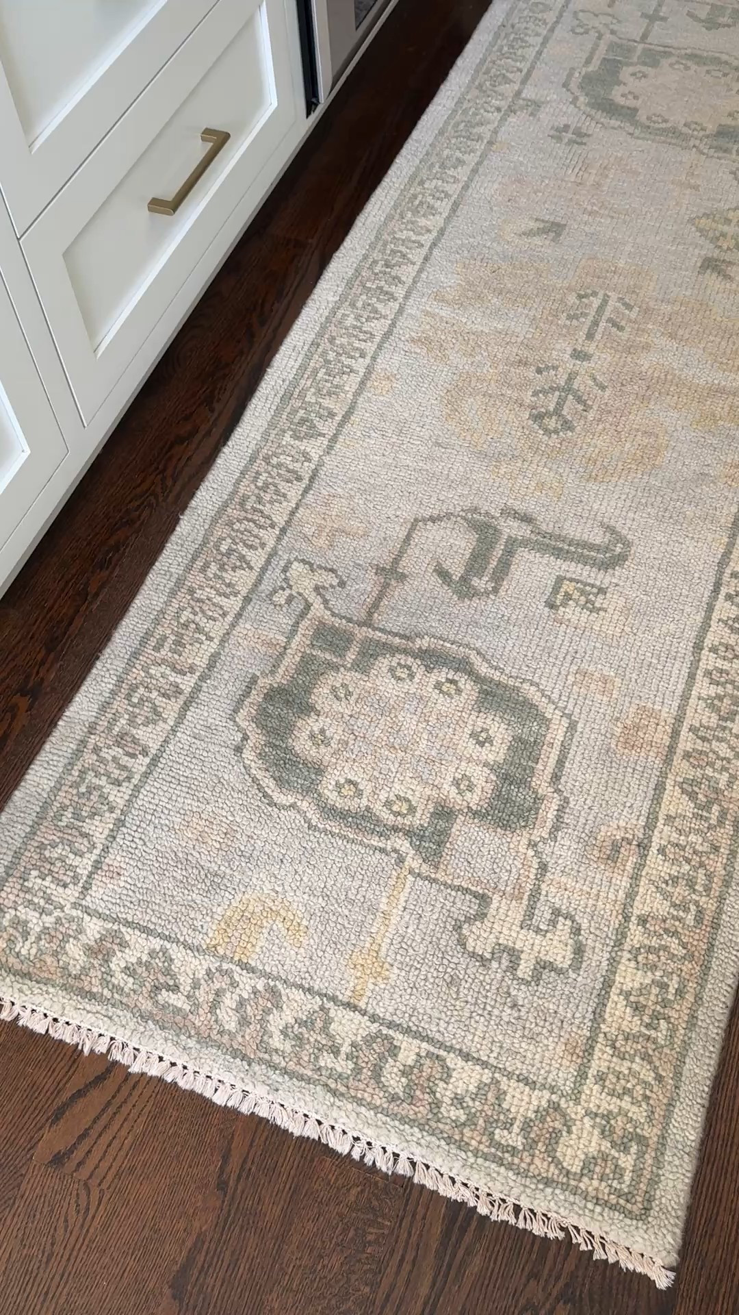 My first rug from Quince! We waited until there were actual customer photos and reviews to get a better sense of the colors.

They have hand-knotted wool rugs and also "performance" rugs which are lower priced

It seems this is a popular nursery rug hah but we've been loving it in the kitchen as a runner. Nice muted soft colors.

Also linked the non skid mat we use and the Folex carpet cleaner that works very well on spills and s tains! 

 

#LTKSeasonal #LTKHome