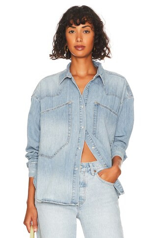 Oversized Denim Shirt
                    
                    One Teaspoon | Revolve Clothing (Global)