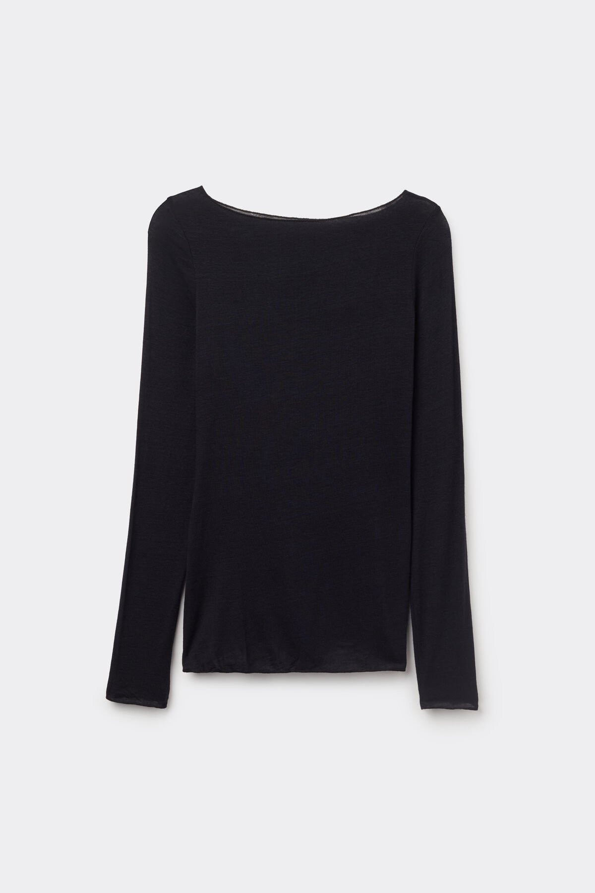Sheer Cashmere Boat Neck Shirt | Intimissimi | Intimissimi (US)