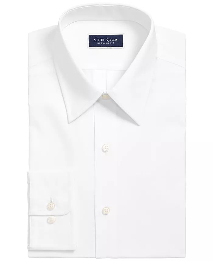 Men's Regular Fit Solid Dress Shirt, Created for Macy's | Macy's