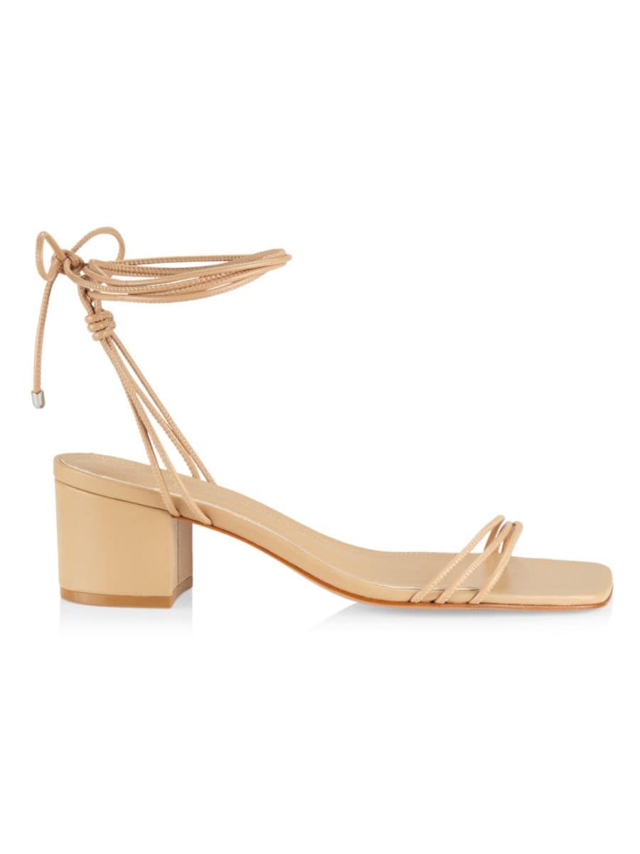 Thea Block-Heel Sandals | Saks Fifth Avenue