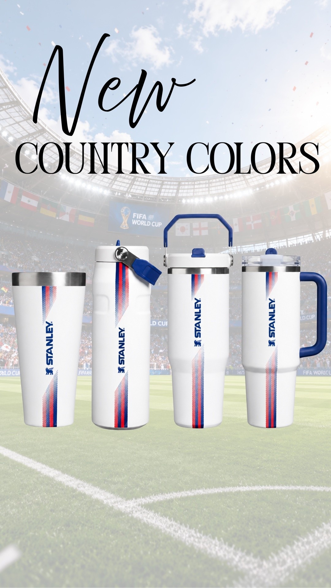New country colors. Represent your favorite soccer team this summer and beyond.

#LTKHome #LTKActive