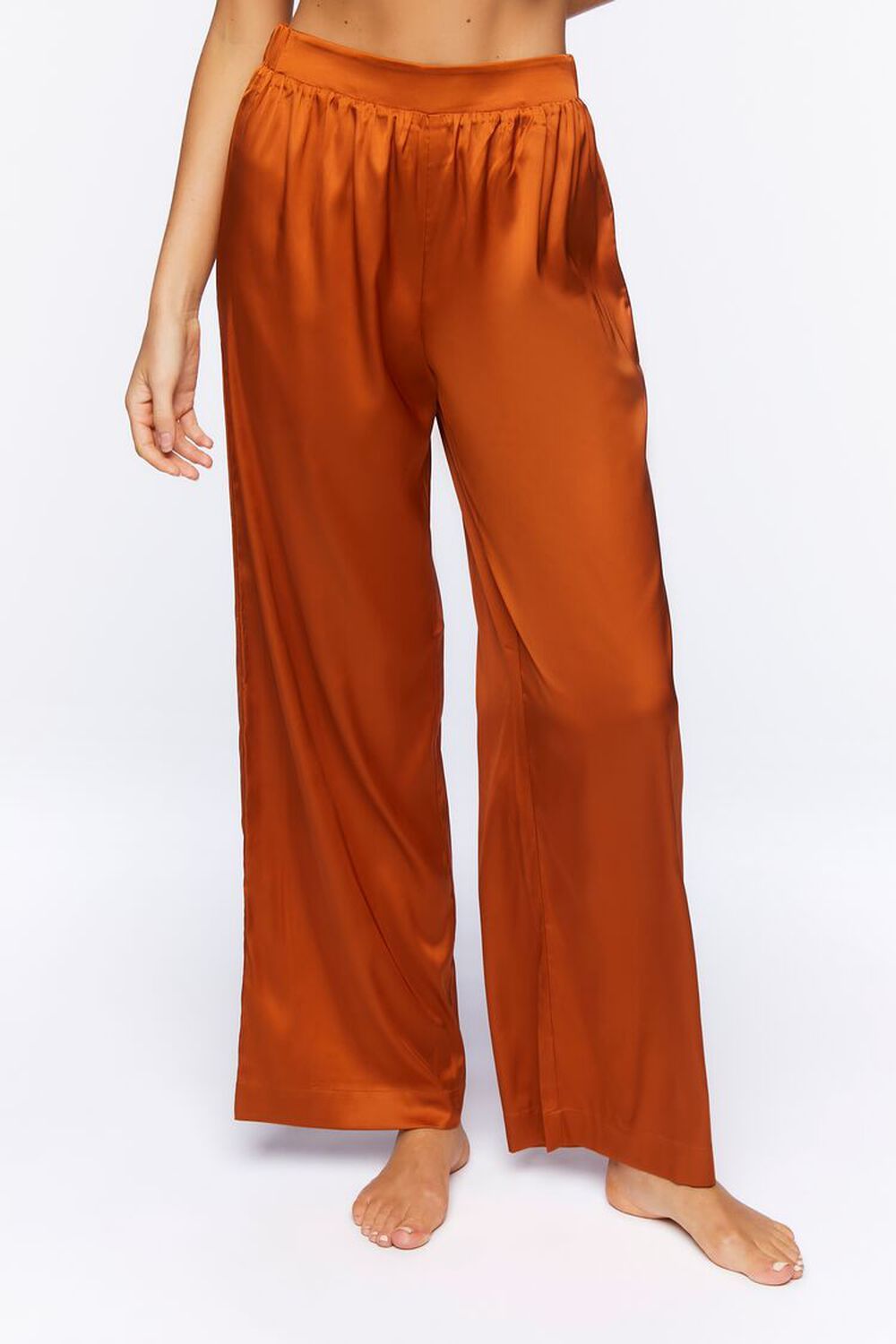 Satin Wide-Leg Lounge Pants | Forever 21 (US)