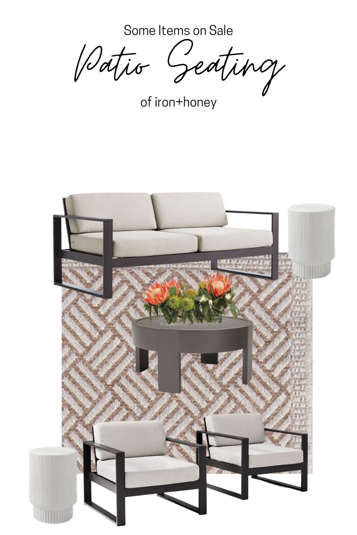 Outdoor patio furniture perfect for the upcoming summer lounging! Grab these loveseats while they’re still on sale. Great price for a limited amount of time! These fluted outdoor side tables are swoon worthy and come in 2 sizes! 

#LTKsalealert #LTKSeasonal #LTKhome