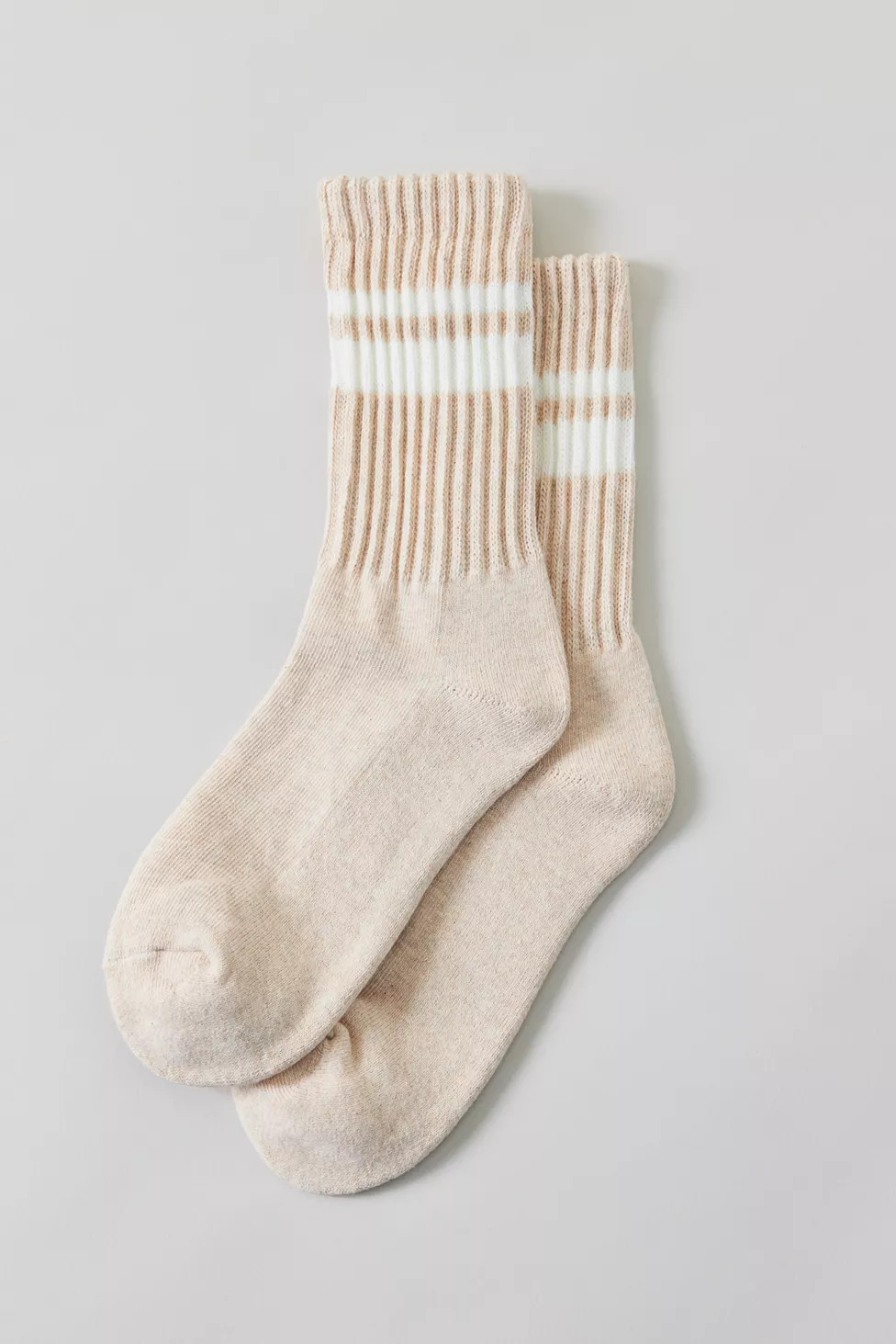 Athletic Striped Scrunch Crew Socks | Urban Outfitters (US and RoW)