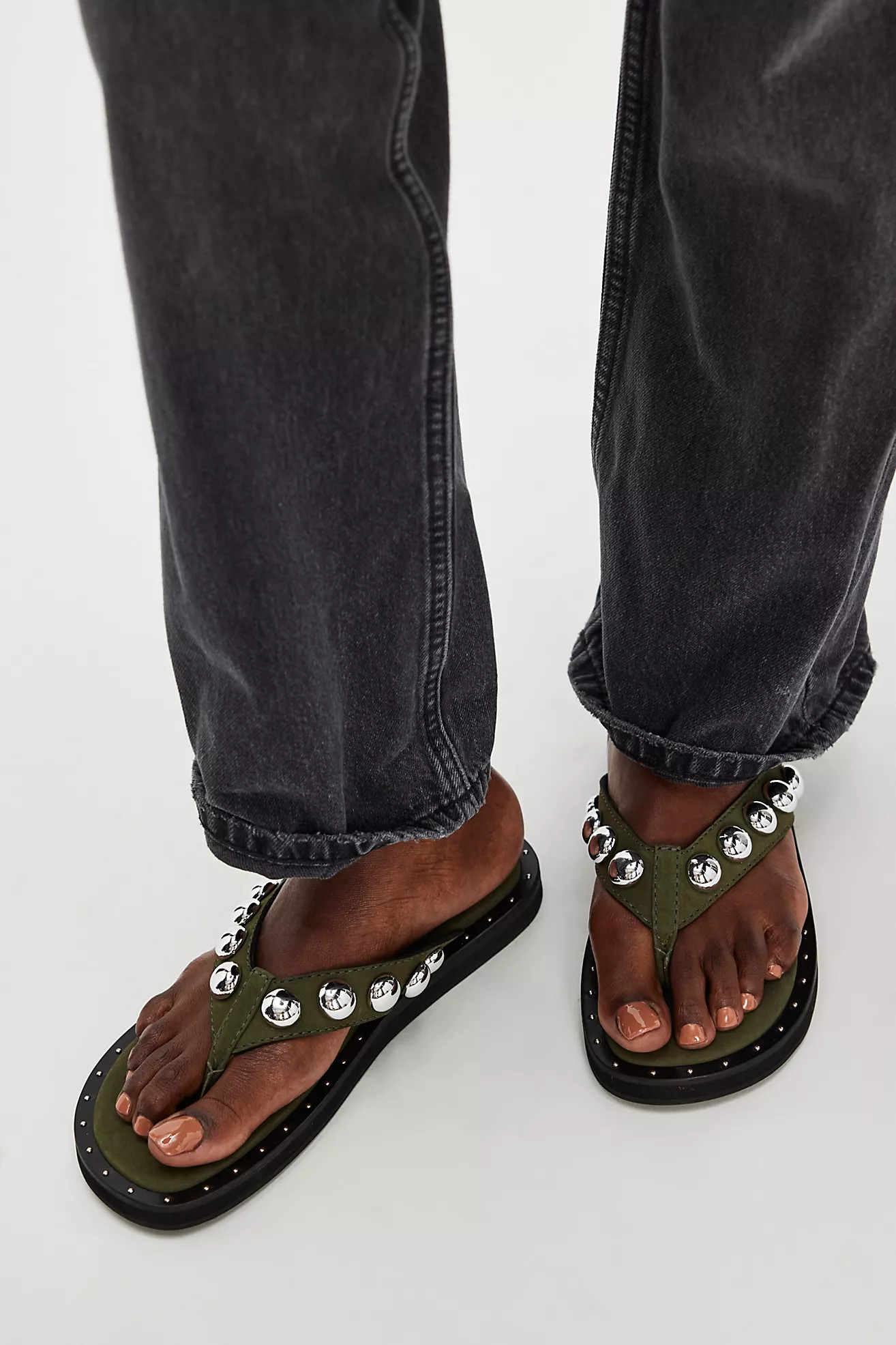 Perth Studded Thong Sandals | Free People (Global - UK&FR Excluded)