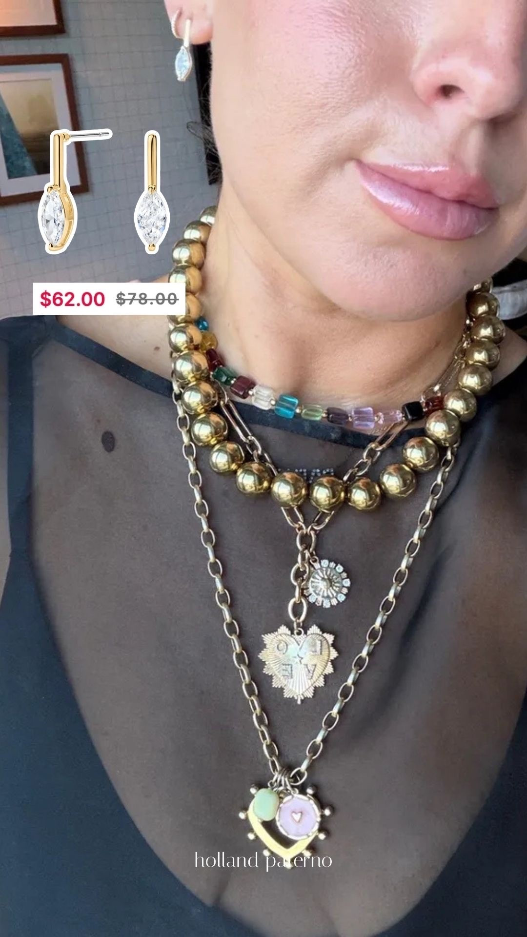 On sale now! The perfect everyday earring