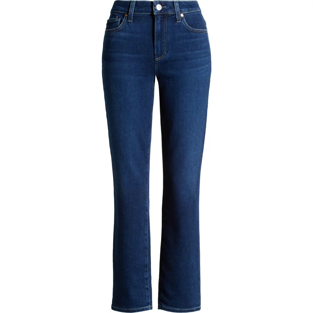 PAIGE Cindy Straight Leg Jeans in Marciella at Nordstrom, Size 27 | Nordstrom
