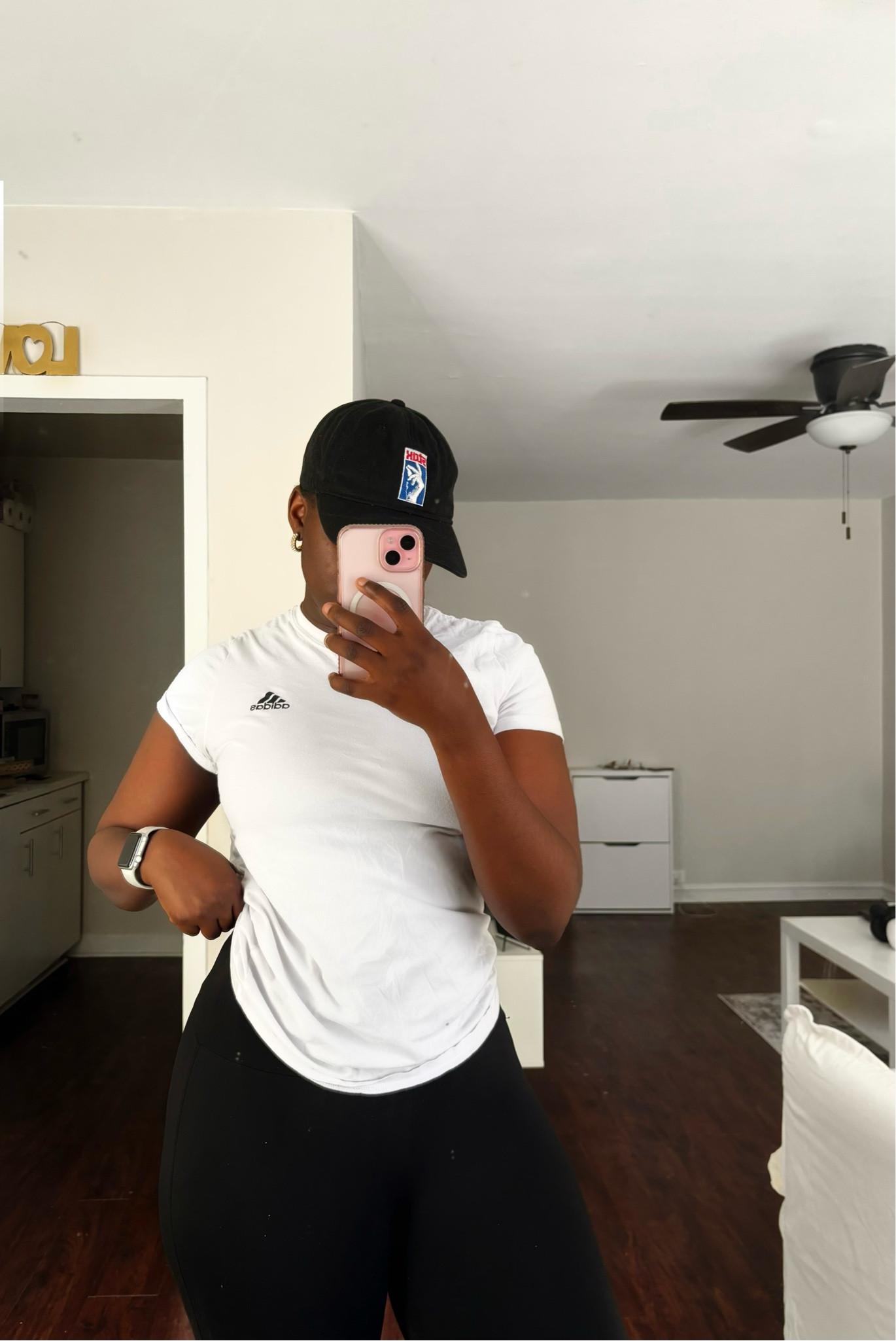 Basic athletic sports outdoor outfit white tee adidas shirt athleisure

#LTKActive #LTKFindsUnder50 #LTKFitness