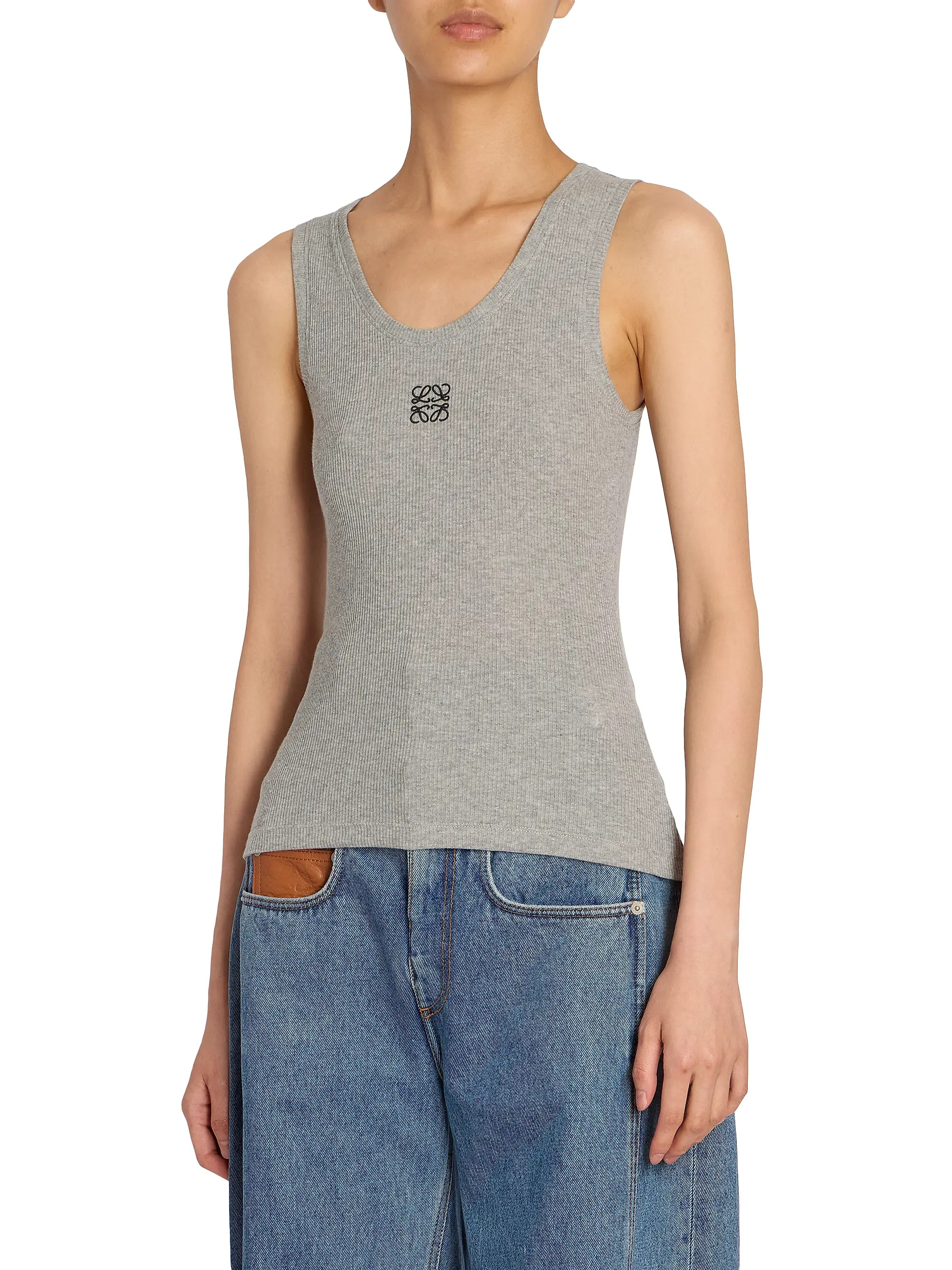 Anagram Rib-Knit Tank | Saks Fifth Avenue