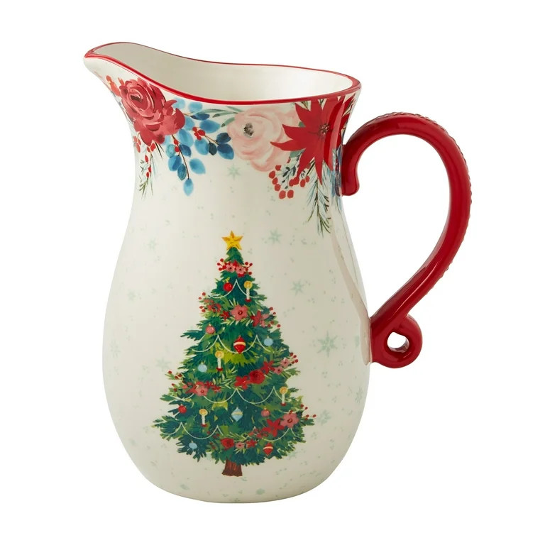 The Pioneer Woman Wishful Winter 2.5-Quart Ceramic Pitcher | Walmart (US)