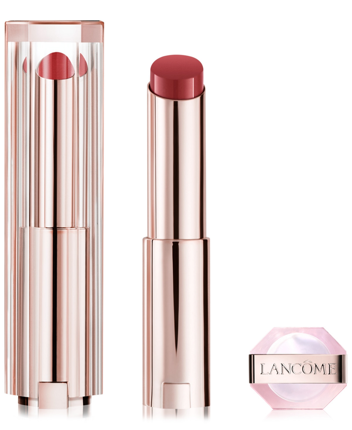 Lancome Lip Idole Squalane-12 Butterglow Hydrating Lip Balm - 50 Sheik's Rosy Nude (Neutral Rosy Nude) | Macy's