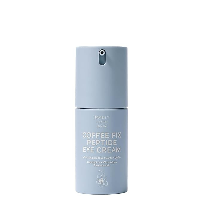 SWEET JULY SKIN Coffee Fix Peptide Eye Cream, Jamaican Blue Mountain Coffee, Peptides, Squalane, ... | Amazon (US)