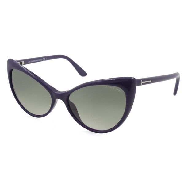 Tom Ford TF0303-90B Cateye Gray Gradient Sunglasses | Bed Bath & Beyond