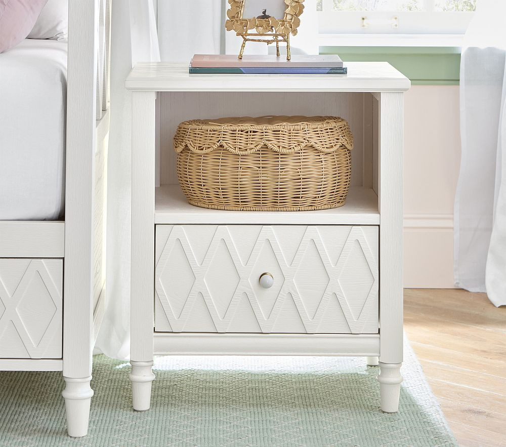 AERIN Lattice Nightstand (21") | Pottery Barn Kids