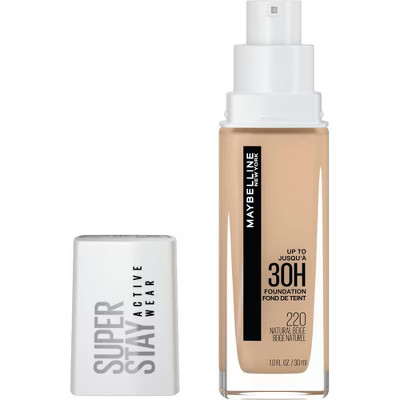 Maybelline Super Stay Full Coverage Liquid Foundation - 220 Natural Beige - 1 fl oz | Target