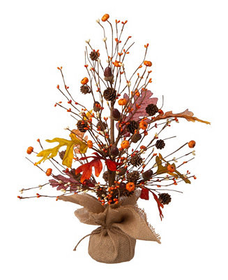 20" Harvest Table Tree Decor | Macy's
