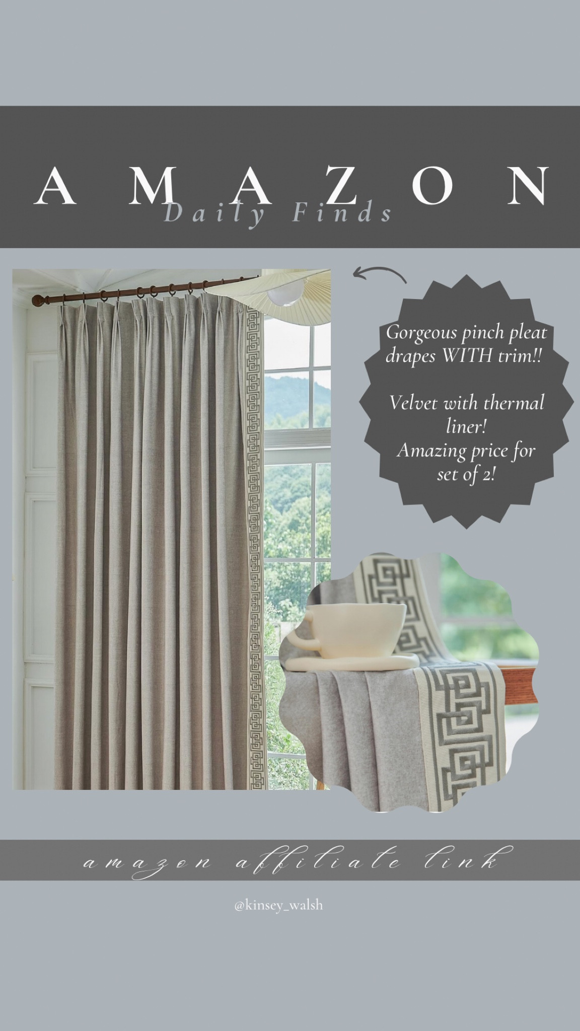 Amazon, blackout, tape, trim, pinch, pleat, drapes, affordable, drapes, designer, inspired, drapes, neutral, drapes, curtains, Amazon, curtains, tape, trim, curtains

#LTKstyletip #LTKfindsunder100 #LTKhome