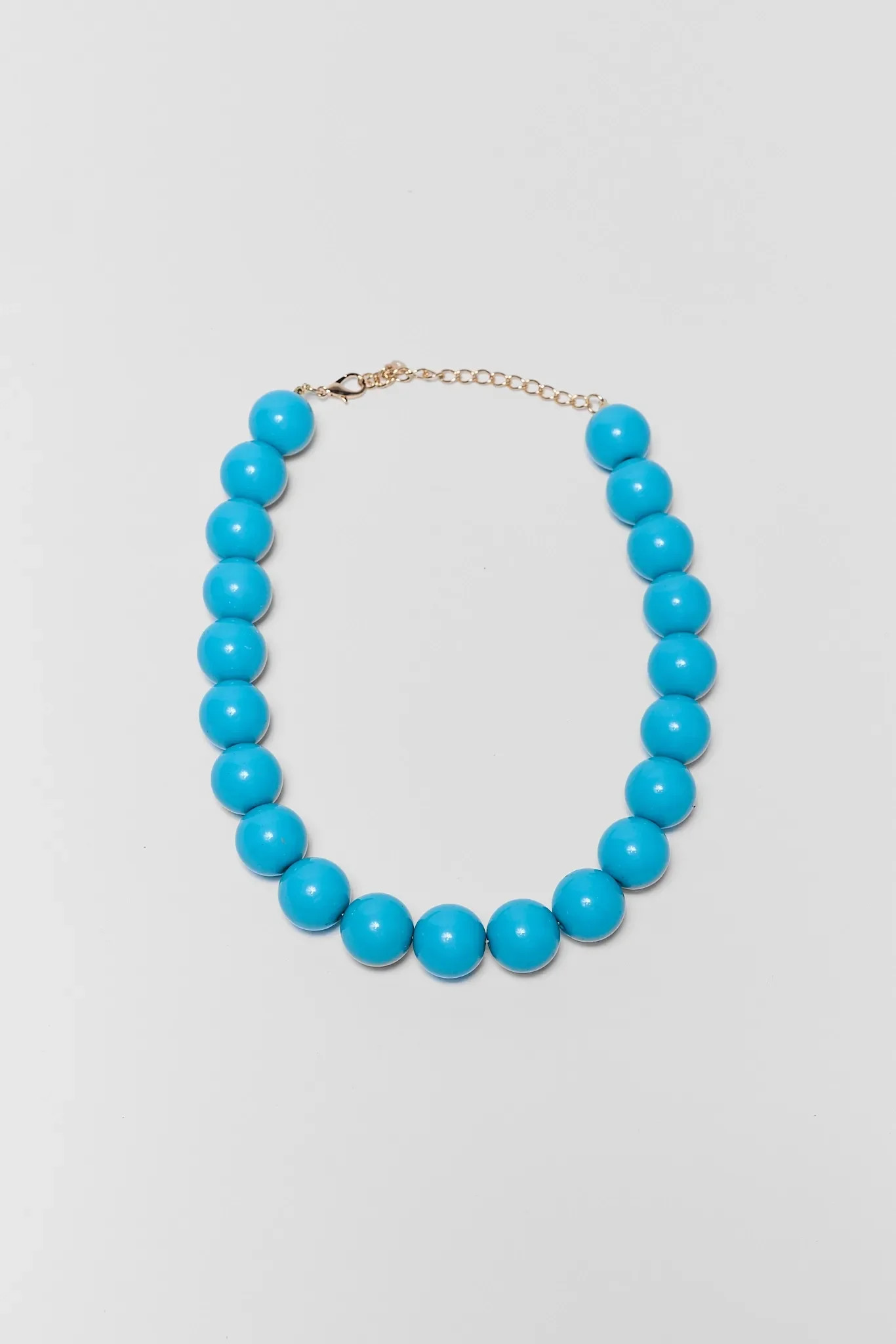 Turquoise Chunky Beaded Necklace | Avara