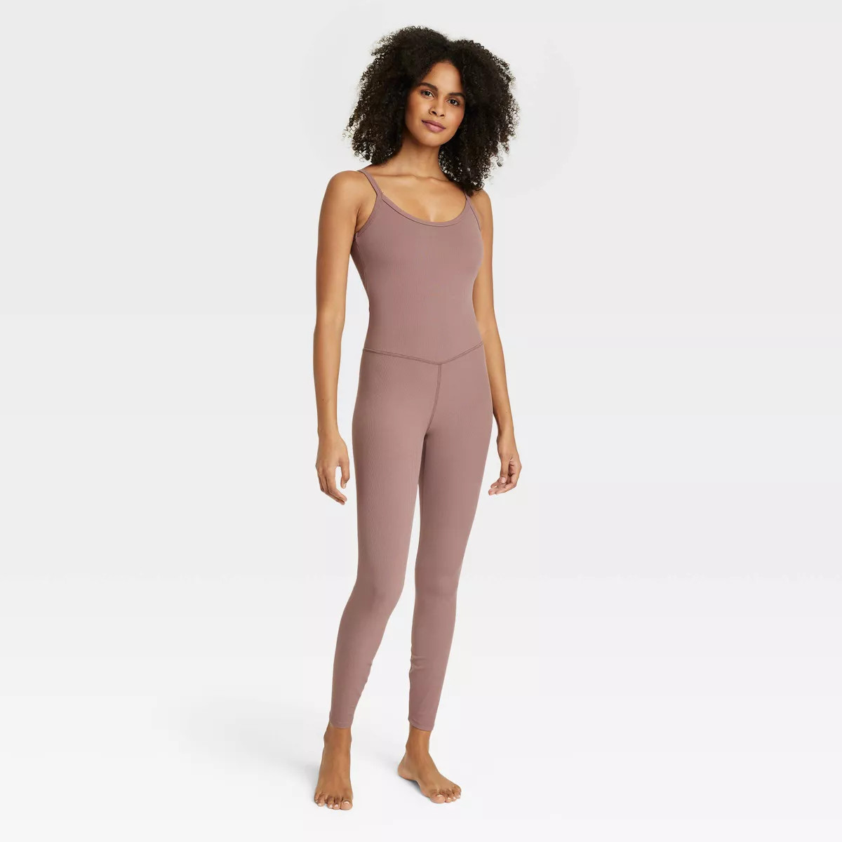 Women's Rib Full Length Bodysuit - All In Motion™ | Target