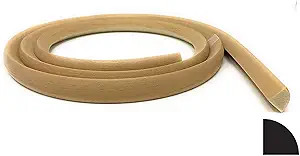 FLEXTRIM # WM105: 3/4" x 3/4" Flexible Quarter Round Molding - 8' feet Long | Amazon (US)