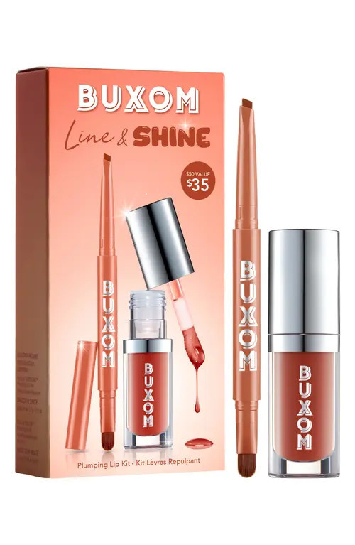 Buxom Line & Shine Lip Oil & Lip Liner Duo $53 Value at Nordstrom | Nordstrom