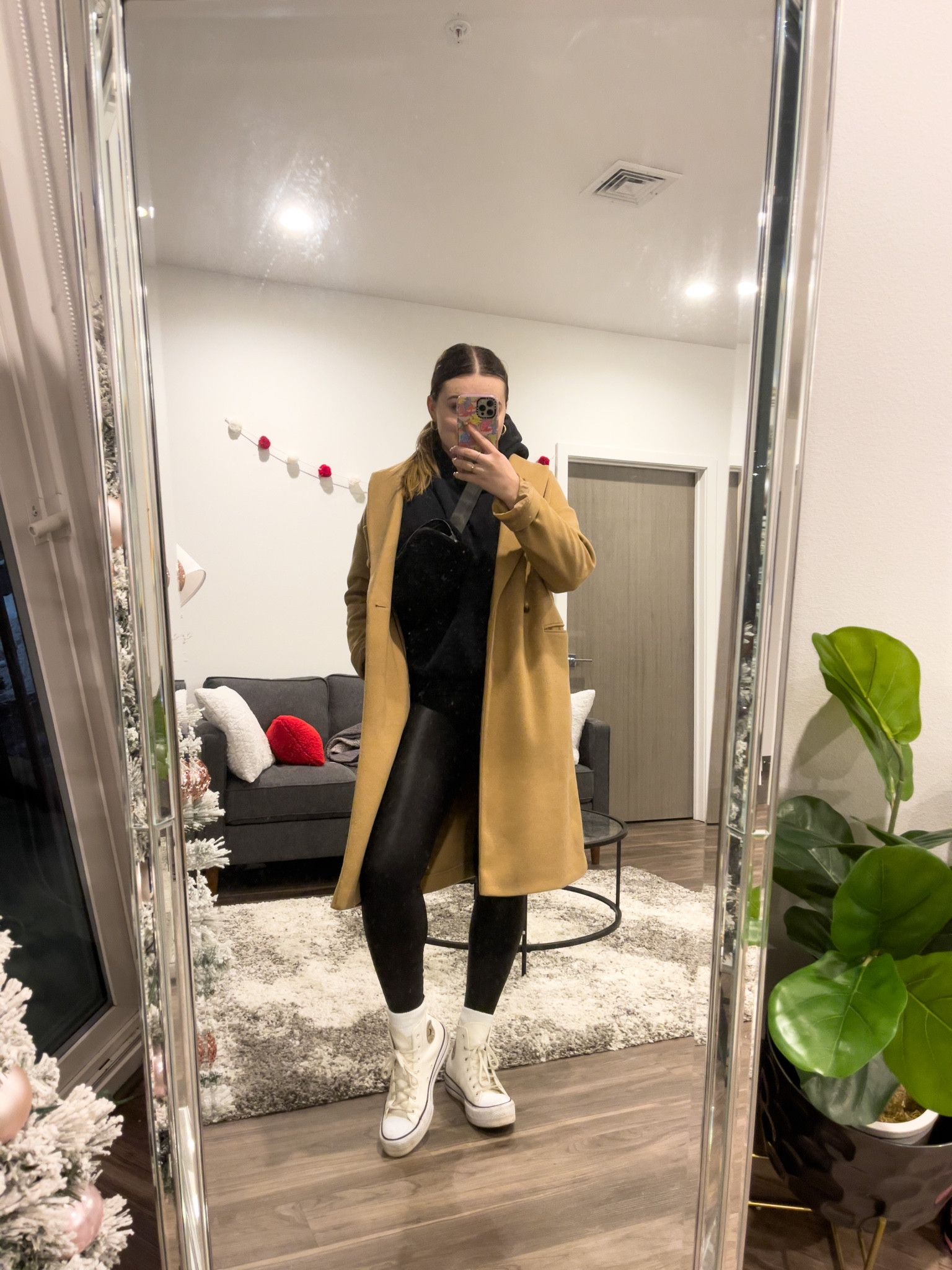Casual date day outfit idea! Good for colder weather 

I’m wearing a size 8 coat, M leggings and hoodie with size 9 sneakers 

#LTKstyletip #LTKSeasonal #LTKHoliday