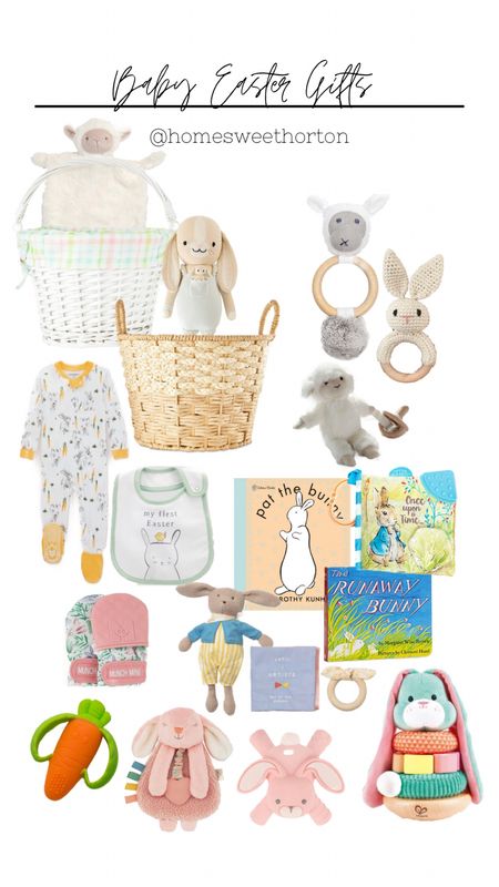 Baby Easter gift ideas 🐰 infant, easter basket, bunny, sheep, lamb

#LTKGiftGuide #LTKSeasonal #LTKbaby