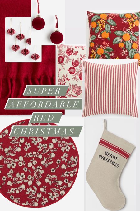 Loving these gorgeous and affordable RED #christmas goodies!! 

#LTKHoliday #LTKSeasonal #LTKhome