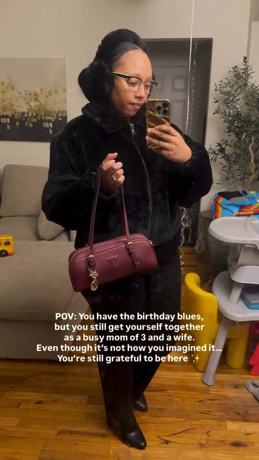 Relatable GRWM 🤍 Doing my natural hair care
Yesterday was my birthday (December 20), and as I enter deeper into my 30s, I found myself experiencing a little bit of birthday blues. Things didn’t go exactly how I imagined, but my family showed out, and they made it so special for me.

As always, I’m truly grateful to still be on this earth — all glory be to God ✨

#birthdayblues #sagittarius #30s #grwm #naturalhair