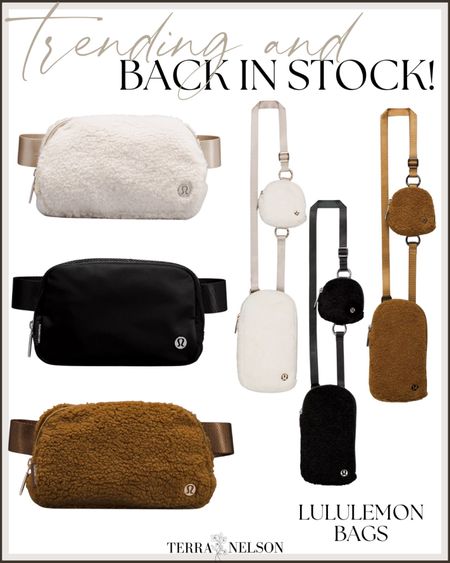 Back in stock! Gift for her, lululemon fleece belt bag 

#LTKHoliday #LTKGiftGuide #LTKitbag