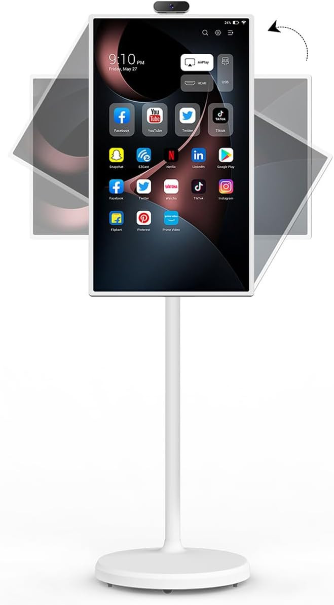 ApoloSign 32" Standbyme 1080p Portable Monitor with LG Incell Touch Screen, Android OS(Support Go... | Amazon (US)