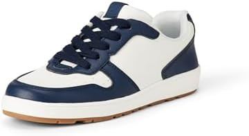 Amazon Essentials Unisex Kids' Low Top Lace Up Court Sneakers for Boys and Girls | Amazon (US)