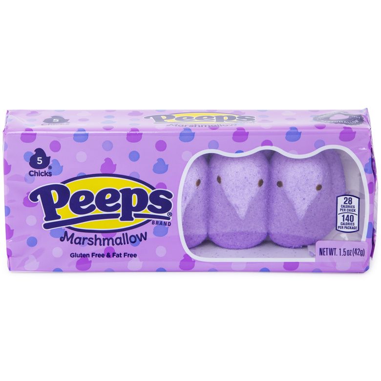 Purple Peeps Marshmallow Chicks 5Ct | Five Below