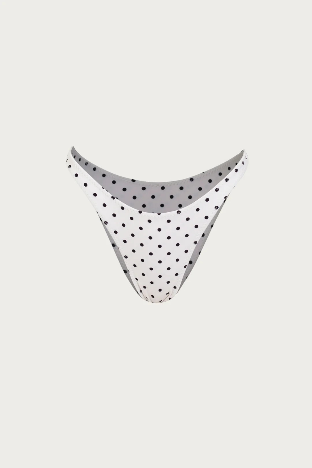 90s Bottom (Cream Black Polka Dot) | SAME