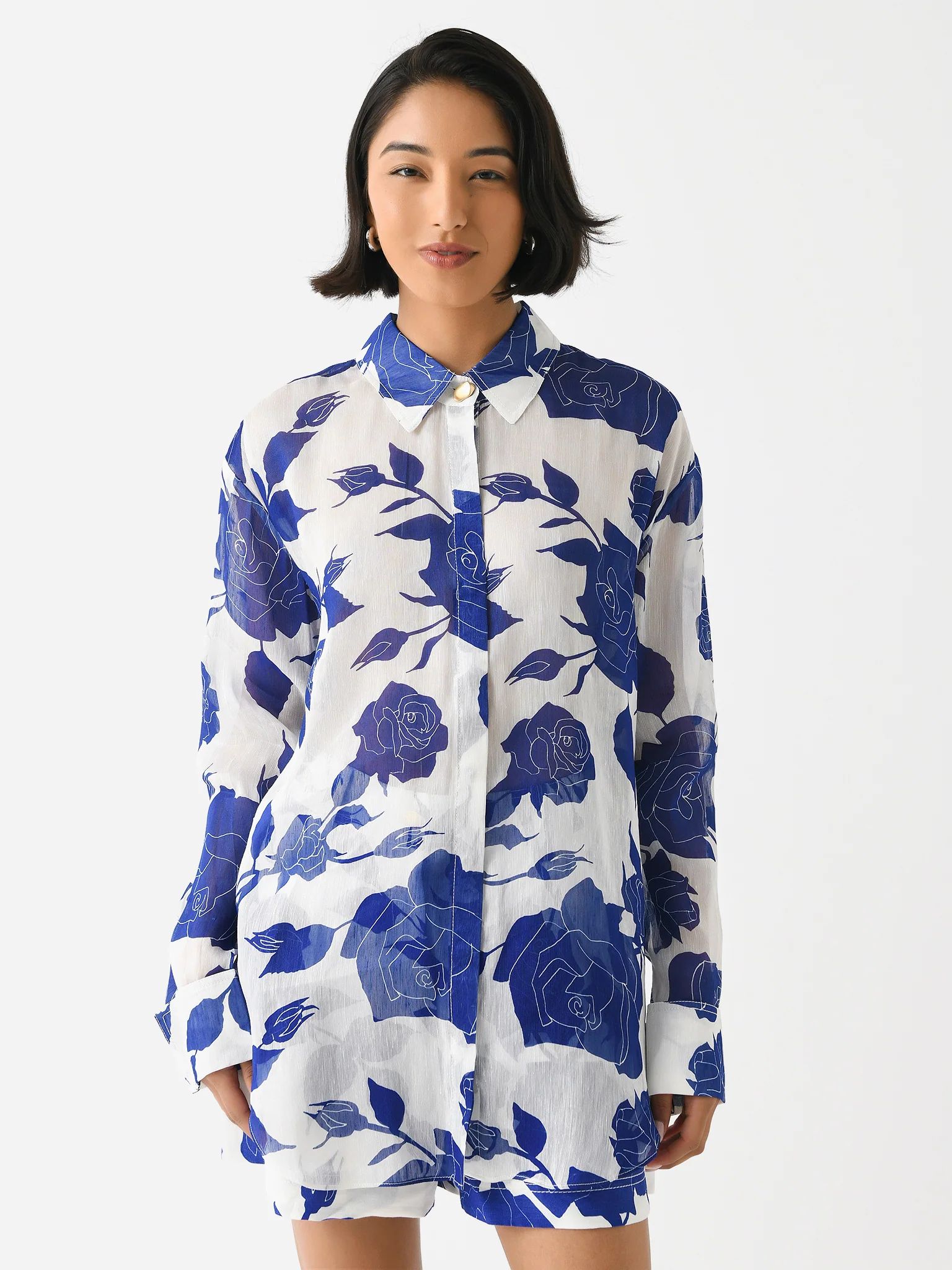 AJE
                      
                     Women's Belonging Oversized Shirt | Saint Bernard