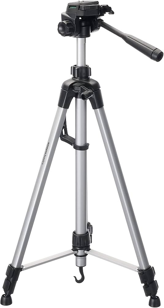 Amazon Basics 60-Inch Lightweight Tripod With Bag, Black | Amazon (US)